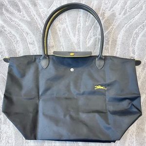 LE PLIAGE GREY L TOTE BAG